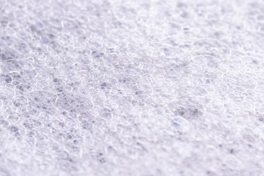 Şampuan veya temizlik maddesi köpük kabarcıklarının yapısı