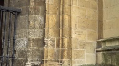 İspanya'da Katedral kemer Antik desenli duvar