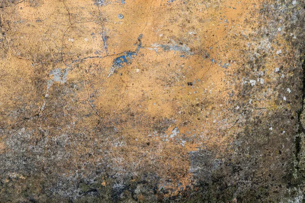 곰팡이 곰팡이 콘크리트 크랙하고 껍질벗기기 브라운 — 스톡 사진