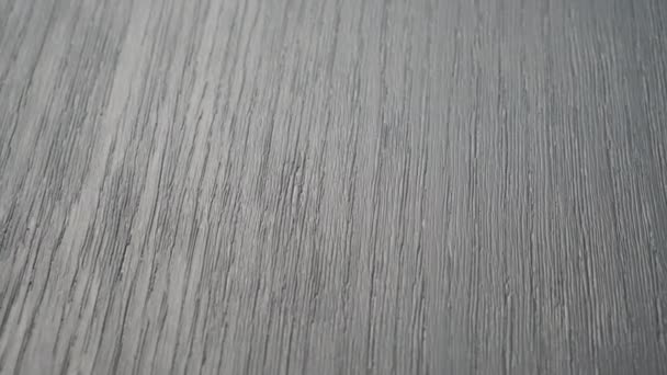 Conseil Bois Peint Gris Texturé Près Avec Des Fissures — Video