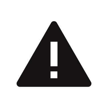 Uyarı vektör simge tasarlamak