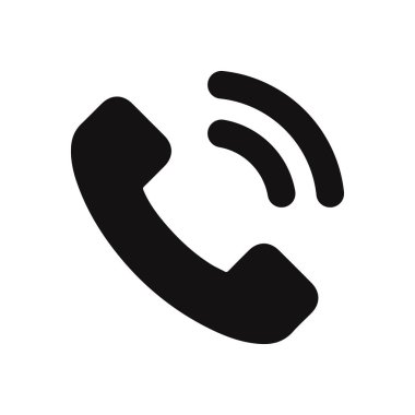 telefon arama vektör simgesi