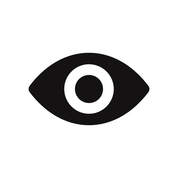 Ilustração Ícone Vetor Ocular —  Vetores de Stock