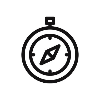 Pusula vektör simgesi simgesi