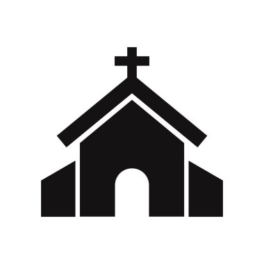 Kilise vektör simgesi simgesi