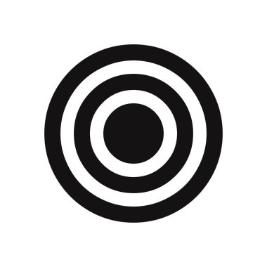 Vektör simgesi boğa göz