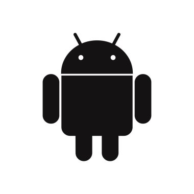Android karakter vektör simgesi