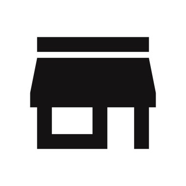 Mağaza açık vektör simgesi