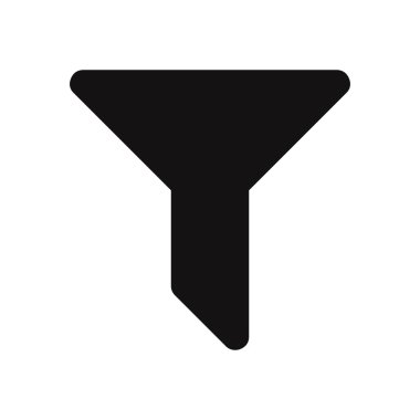 Filtre vektör simgesi simgesi