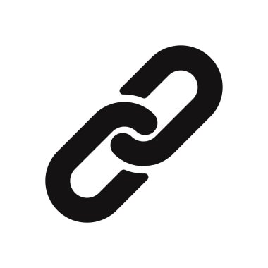 Bağlantı vektör simgesi simgesi