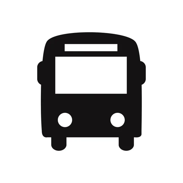 Busz Vector Icon Szimbólum — Stock Vector