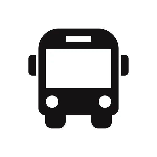 Busz Vector Icon Szimbólum — Stock Vector