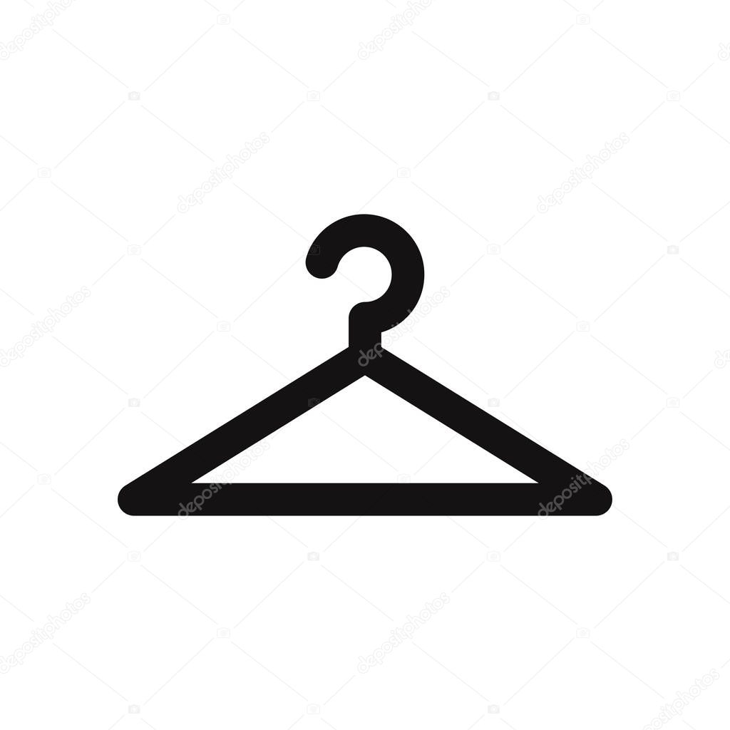 Hanger vector icon symbol