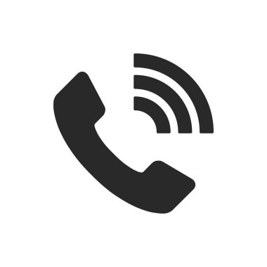 telefon arama vektör simgesi