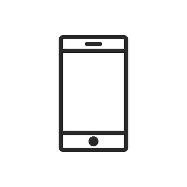 Ilustrasi ikon vektor smartphone — Stok Foto