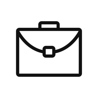 Web sitesi ve mo için modern tasarım biçiminde evrak çantası vektör simgesi