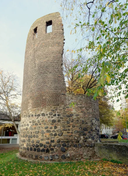 Helenenturm Del Den Romerska Stadsmuren Köln — Stockfoto