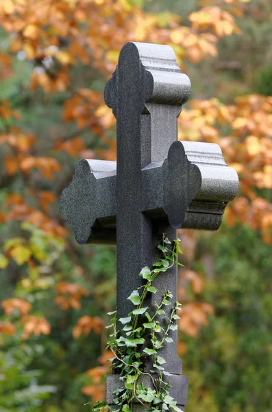 Krzyż Cmentarzu — Zdjęcie stockowe