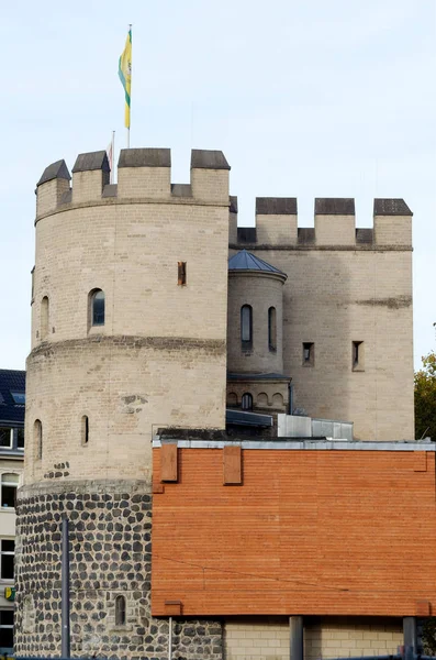 Hahnentorburg Del Den Historiska Stadsmuren Köln — Stockfoto