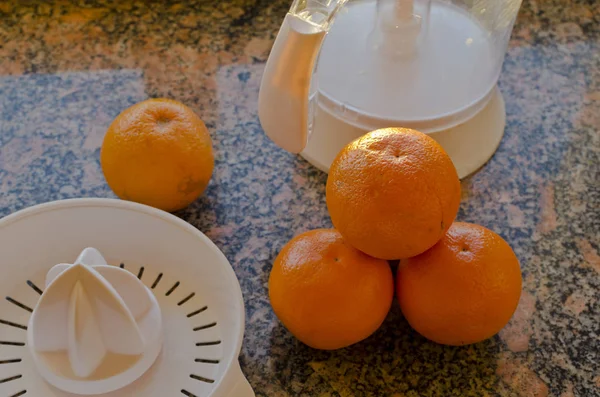 Laranjas Para Preparar Suco — Fotografia de Stock