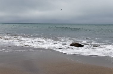 biraz yalnız plaj manzara