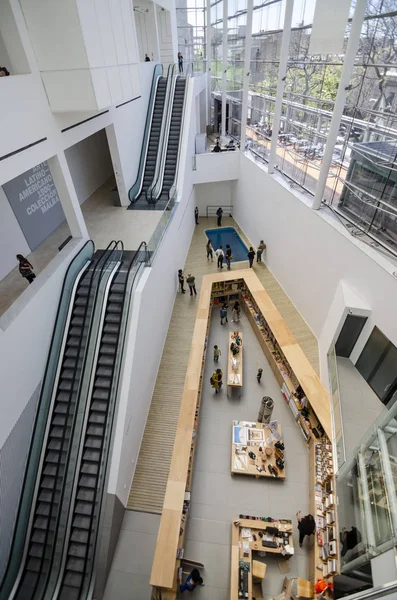 Latin Amerika Sanat Müzesi Buenos Aires (Malba) Arjantin 10 / 09 / 2019: yüzme havuzu