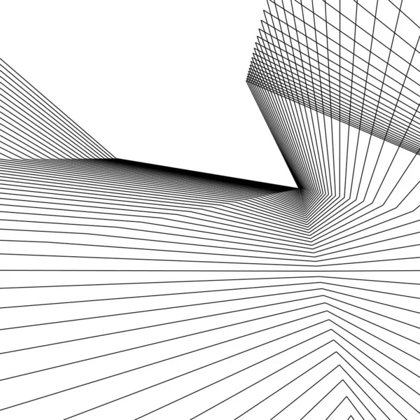 抽象的な幾何学的形態の — ストック写真