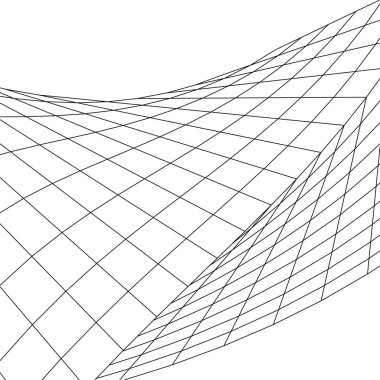 soyut geometrik formlar 3d çizim