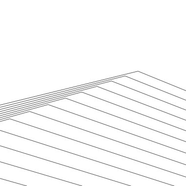 soyut geometrik formlar 3d çizim