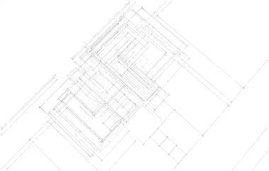 Ev kavramı kroki 3d çizim