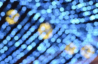 Soyut Mavi, bulanık ışık arka plan 