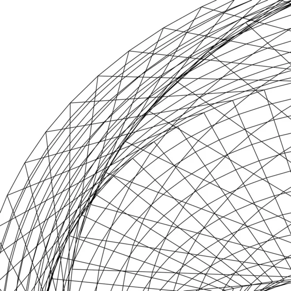 Abstrakcyjne Formy Geometrycznej Ilustracja — Zdjęcie stockowe