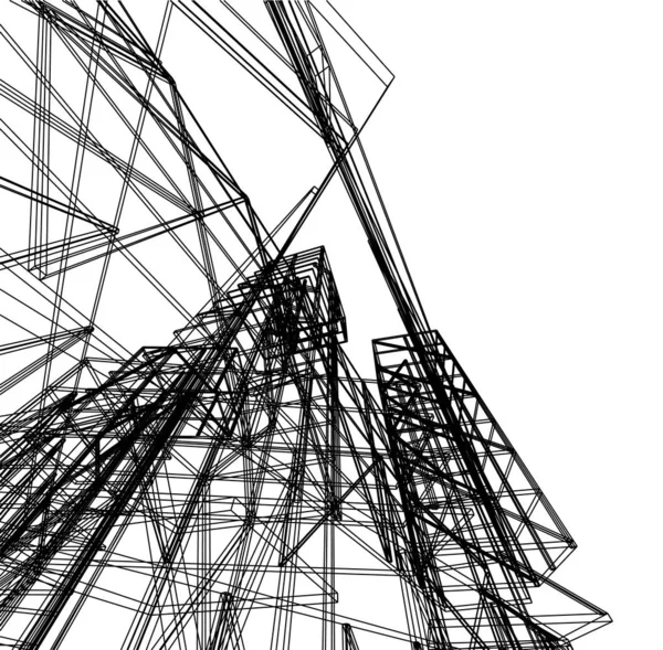 Formas Geométricas Abstractas Ilustración — Foto de Stock