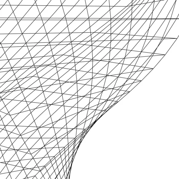 Abstraktní Geometrické Tvary Ilustrace — Stock fotografie