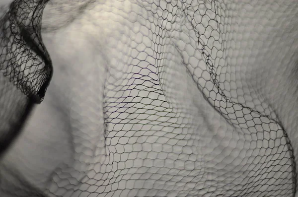 Tecido Malha Transparente Textura Tecido Rede Pano — Fotografia de Stock