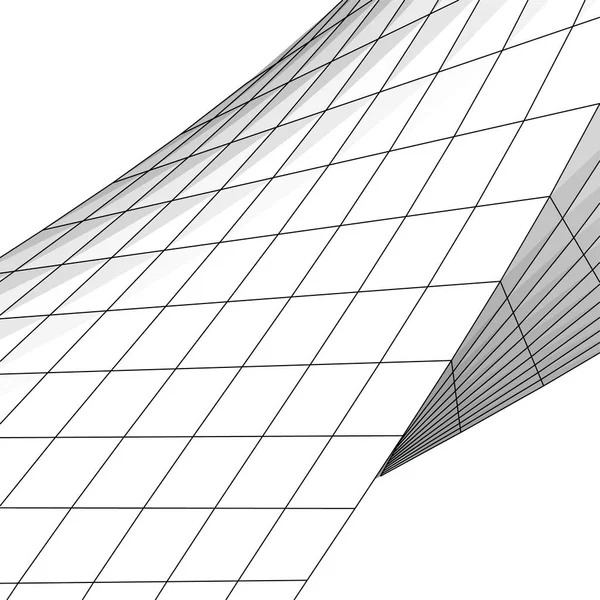 Absztrakt Geometrikus Formák Illusztráció — Stock Fotó