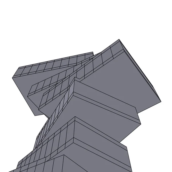 Resumo Formas Geométricas Ilustração — Fotografia de Stock