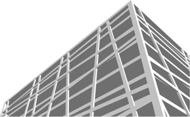 şehir mimarisi ve binalar 3D çizimi 