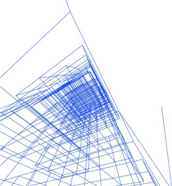 mimari yapı 3d çizim 