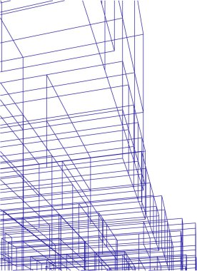 mimari yapı 3d çizim 