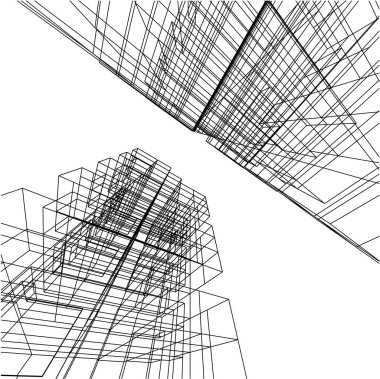 mimari yapı 3d çizim 