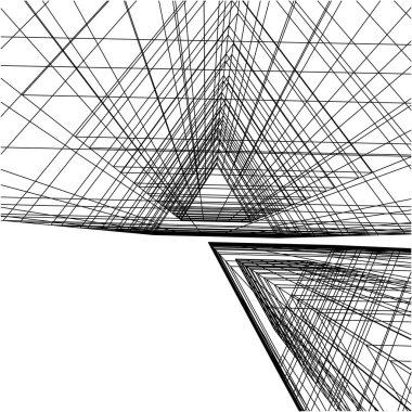 mimari yapı 3d çizim 