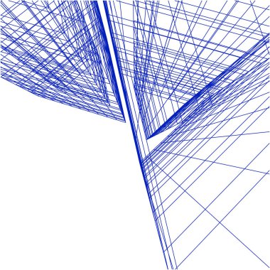 mimari yapı 3d çizim 