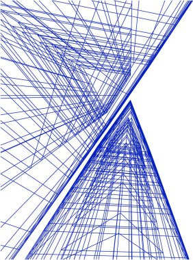 mimari yapı 3d çizim 