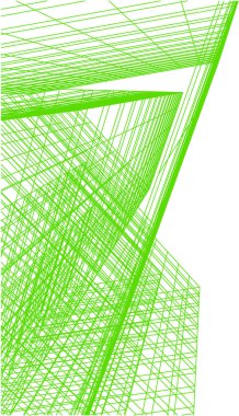 mimari yapı 3d çizim 