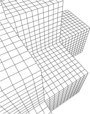 mimari yapı 3d çizim 