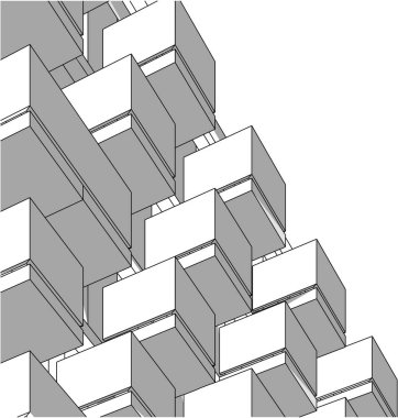 mimari yapı 3d çizim 