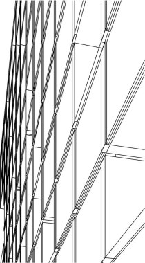 mimari yapı 3d çizim 