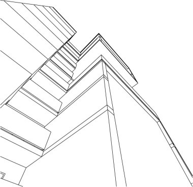 mimari yapı 3d çizim 