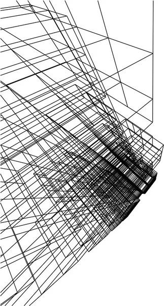 Arquitectura Edificio Ilustración — Archivo Imágenes Vectoriales